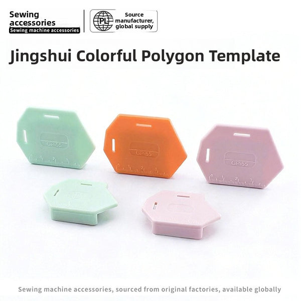 Jingshui GP-35 Magnetic Multifunctional Polygonal Pattern Ruler
