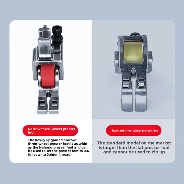 PL Premium Narrow Three-Roller Presser Foot