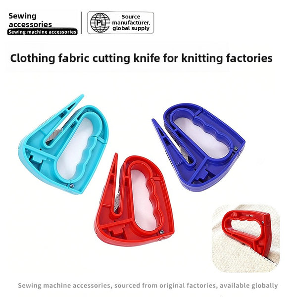 Fabric Cutting Knife (Red/Blue/Light Blue)