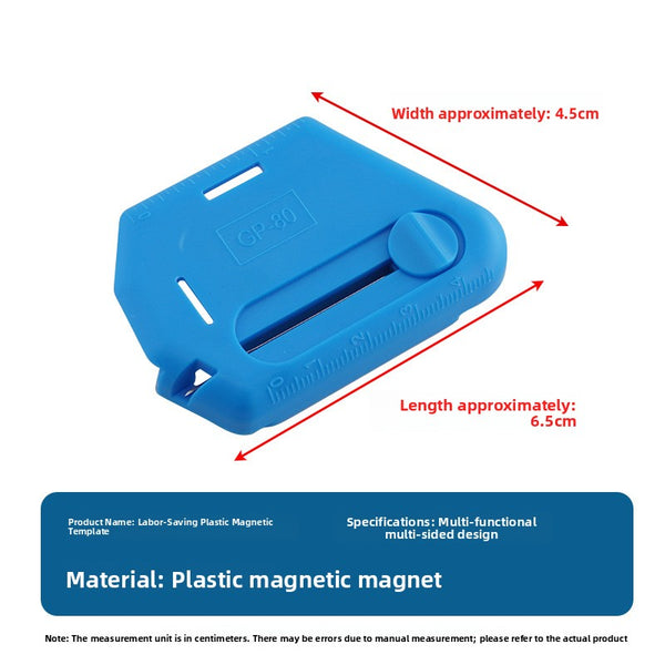 GP-80 Multifunctional Magnetic Seam Guide with Built-in Wire Cutter