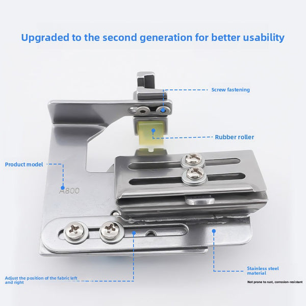 Second-Generation A800 Upper-Fabric Gathering Attachment