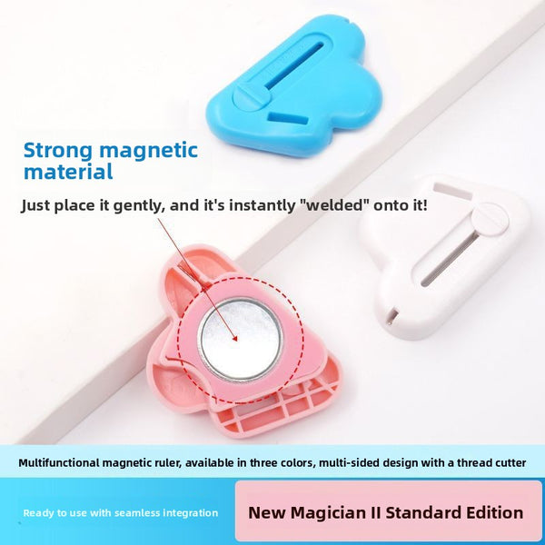 2-in-1 Magnetic Seam Guide with Seam Ripper